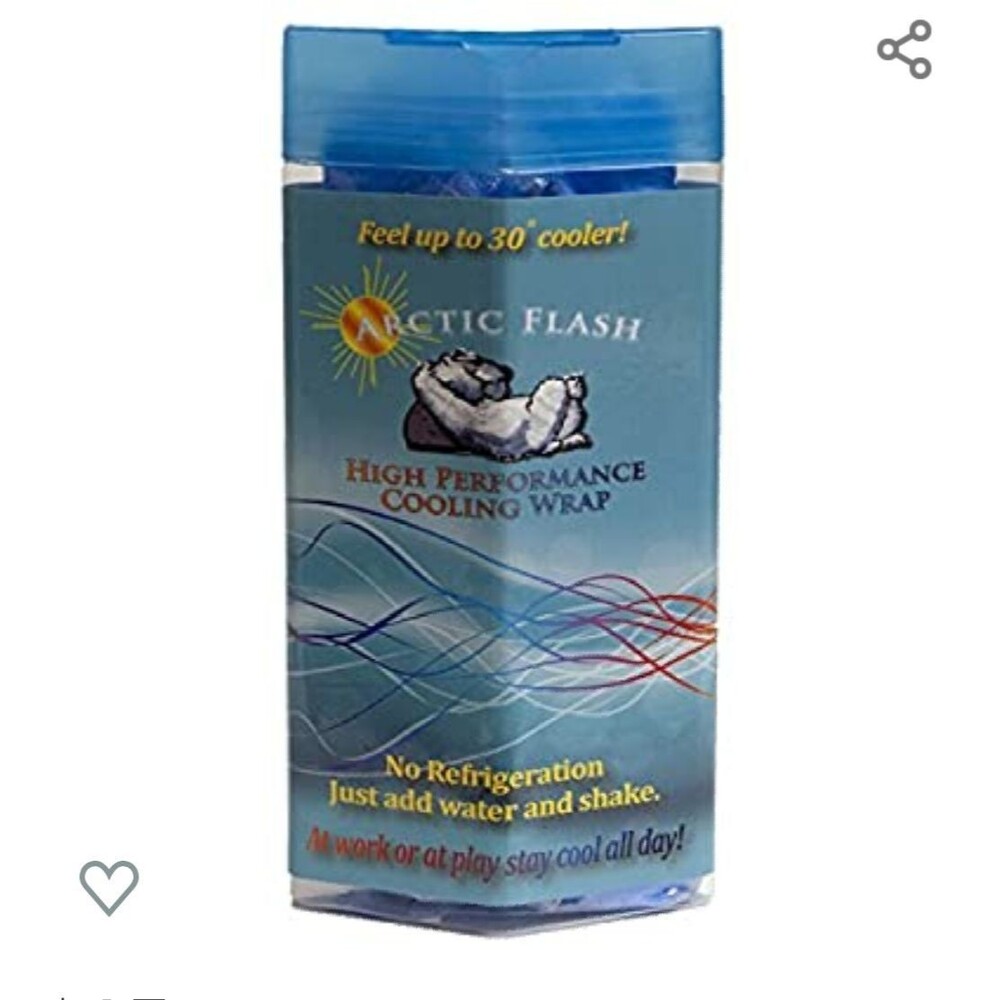 Arctic chill towel cooler for summer